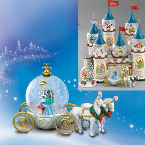Cinderella Carriage Water Globe Disney Castle Collection / an Ornament