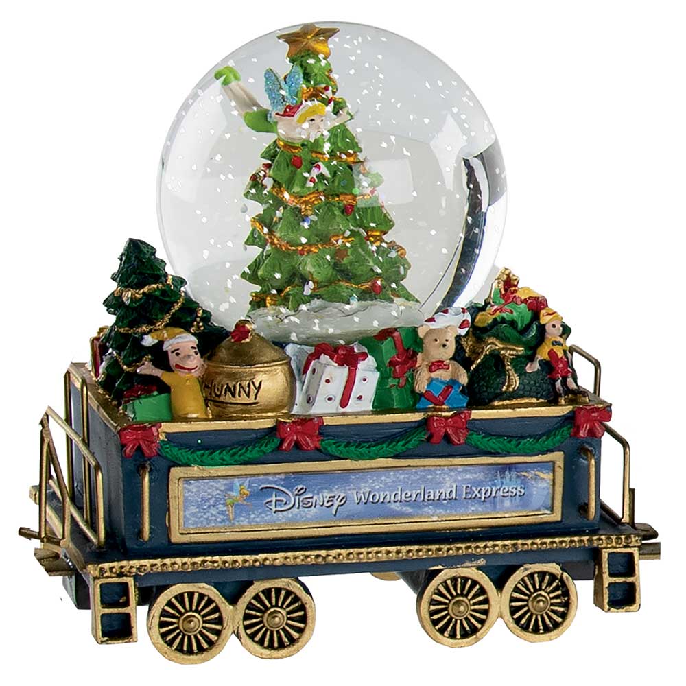 Disney Candy Canes and Pixie Dust Mini Snow / Water Globe Train Collection