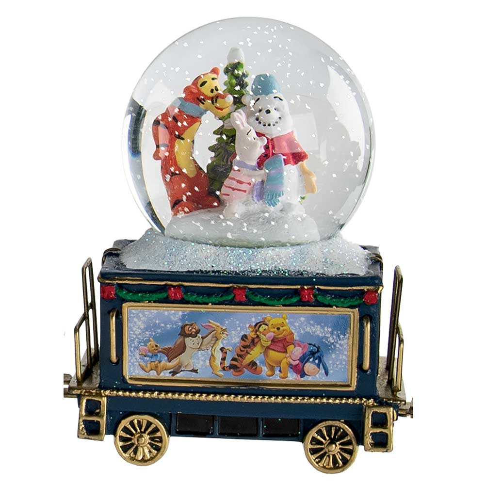 Disne Winnie the Pooh Mini Snow / Water Globe Train Collection