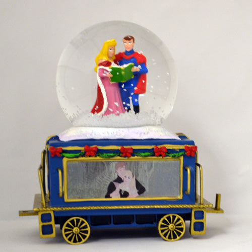 Disney Sleeping Beauty #8 Mini Snow / Water Globe Train Collection