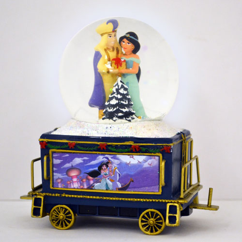 Disney Wonder by Wonder Aladdin #11 Mini Snow / Water Globe Train Collection