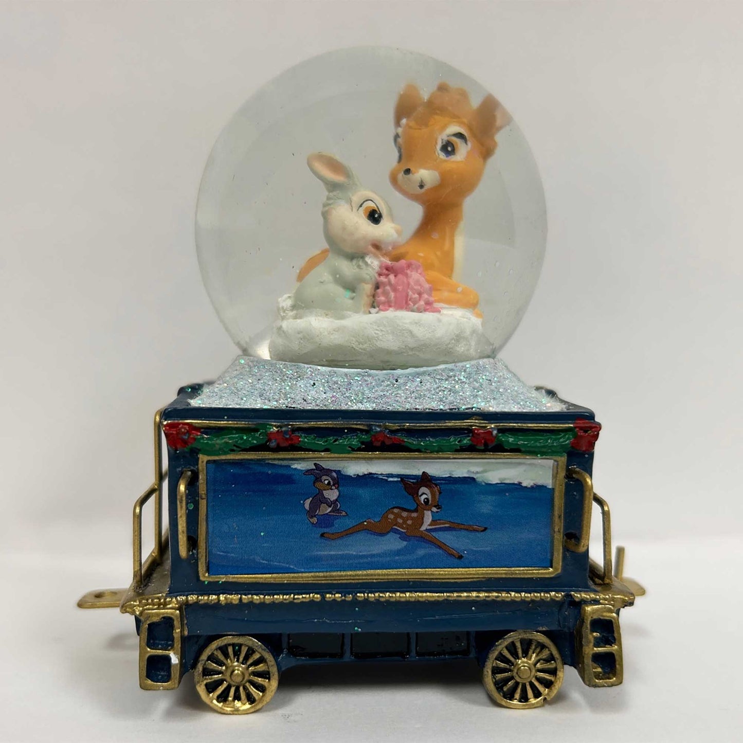 Disney Thumper #13 Mini Snow / Water Globe Train Collection