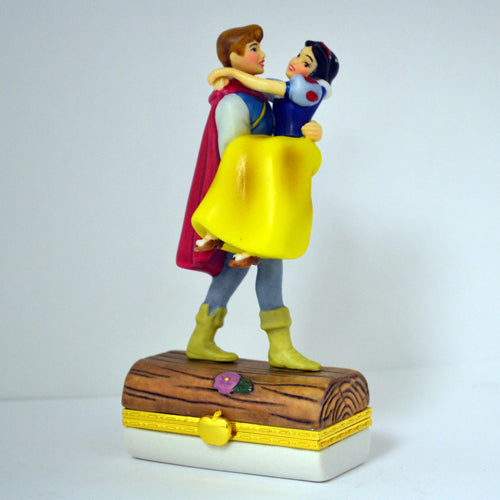 Disney Snow White and the Prince Limoges Trinket Box Bradford Exchange
