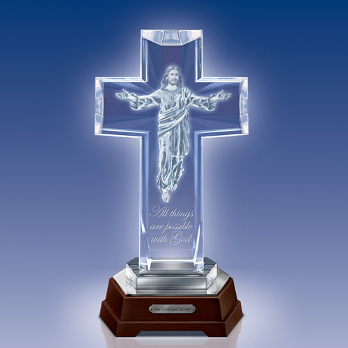Heavenly Grace Cross Christ Jesus Figurine Bradford Exchange