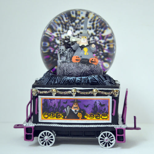 Nightmare Before Christmas Make Way for the Mayor Train #6 Water Globe Disney