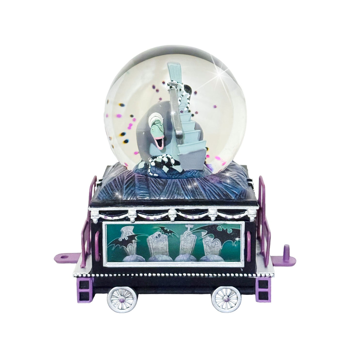 Nightmare Before Christmas Sally Jack Train #22 Water Globe Disney