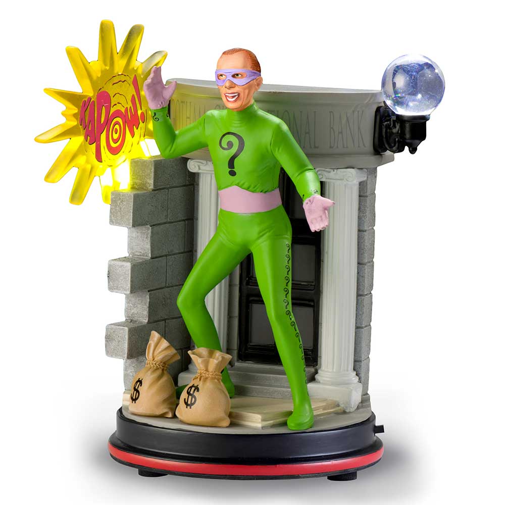 Riddler Batman Figurine Sculpture DC Bradford Exchange