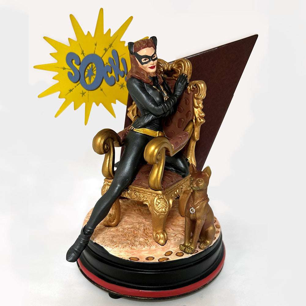 Cat Woman Batman Figurine Sculpture DC Bradford Exchange