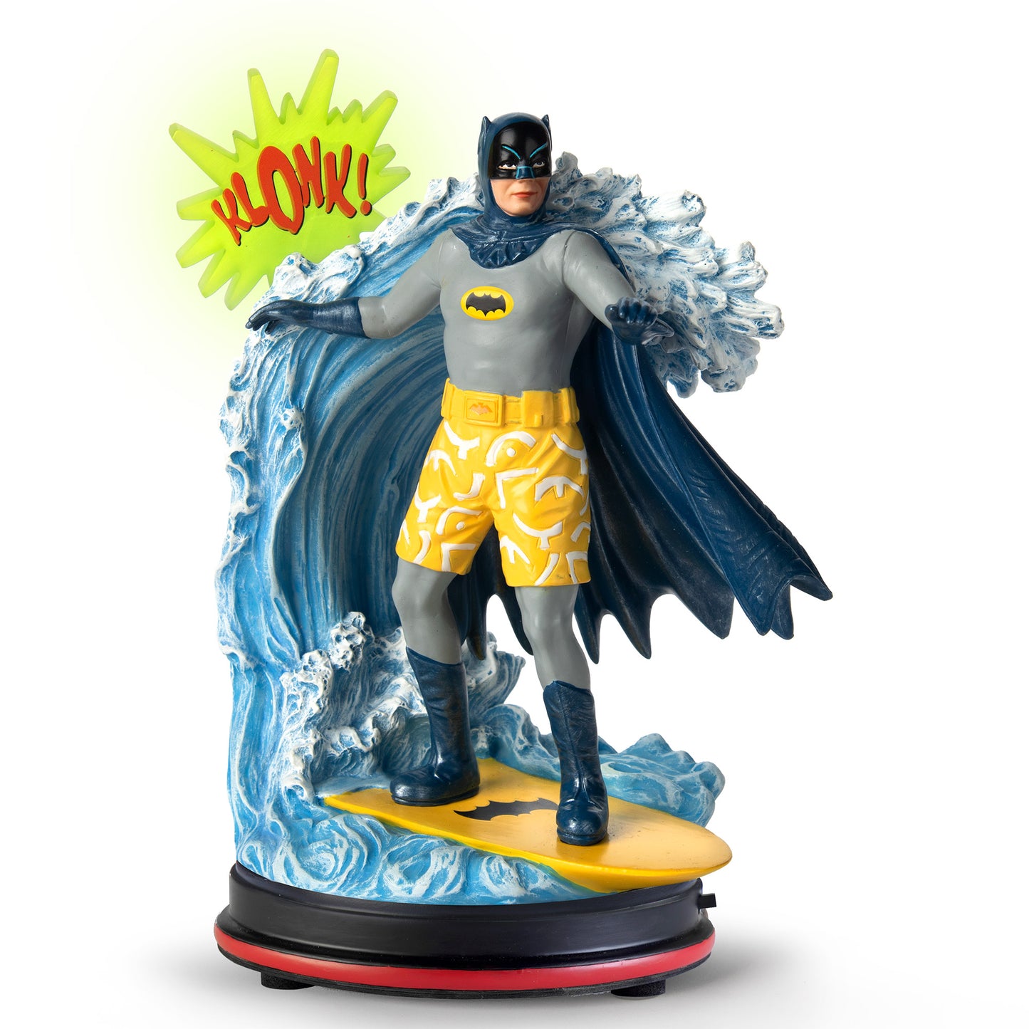 Surf's Up Batman Figurine Sculpture DC Bradford Exchange