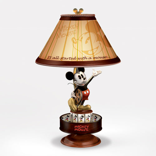 Disney Mickey Mouse Animation Lamp Bradford Exchange