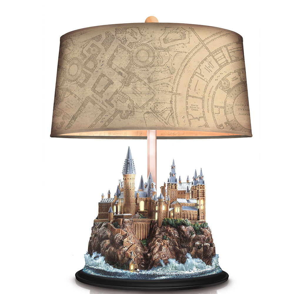 Harry Potter Hogwarts School Lamp Bradford Exchange