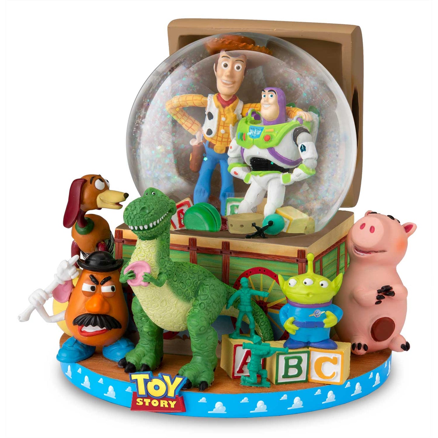 Disney Toy Story Glitter Water Globe Bradford Exchange
