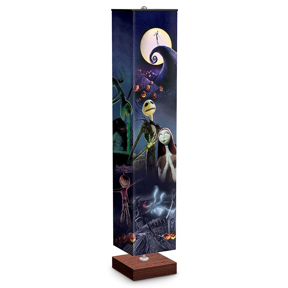 Disney Nightmare Before Christmas Jack Sally Floor Lamp Bradford Exchange
