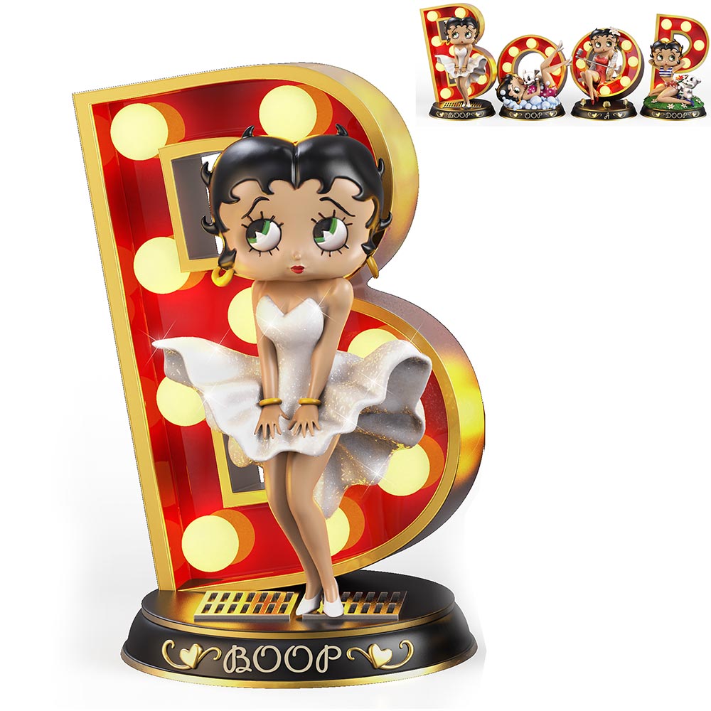 Hollywood Starlet Betty Boop Figurine Bradford Exchange
