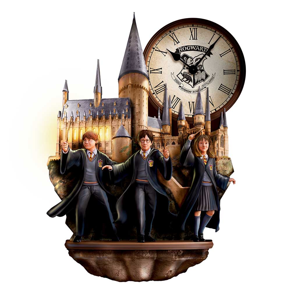 Disney Harry Potter Hogwarts Castle Clock