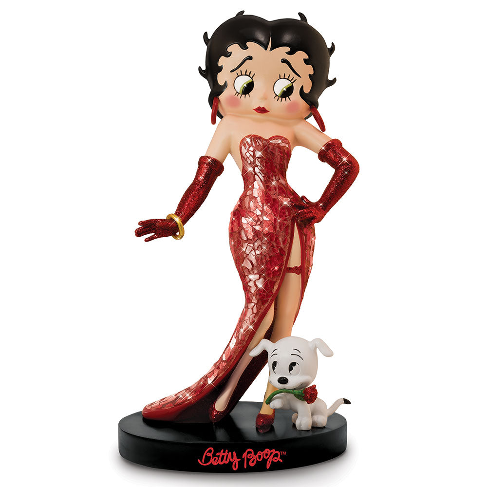 Out on the Town Betty Boop Figurine Sculpture Bradford Exchange