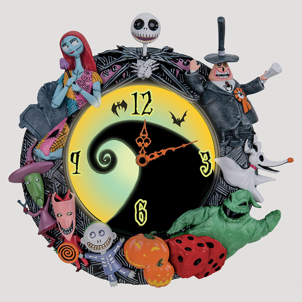 Disney Nightmare Before Christmas Wall Clock
