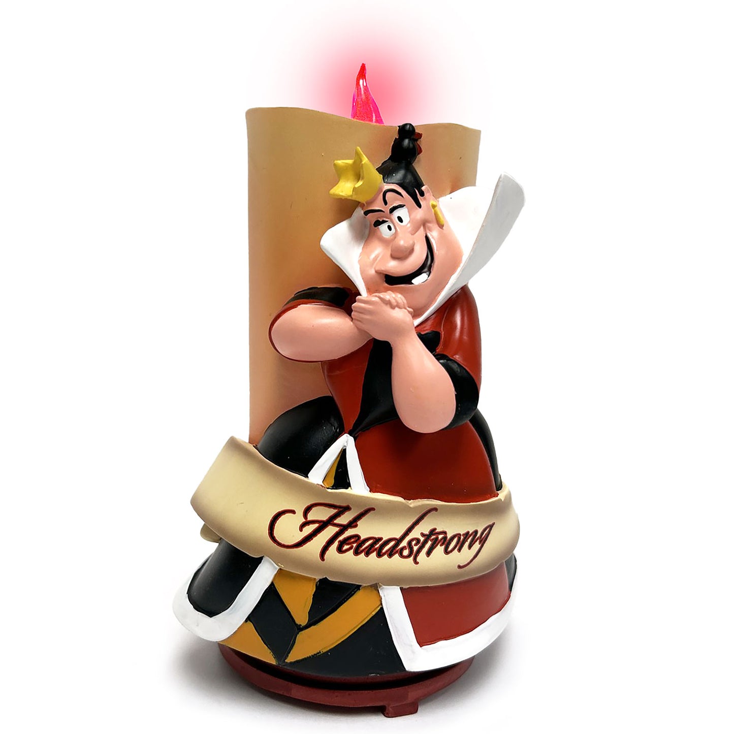 Disney Villains Candle Queen of Hearts Figurine Bradford Exchange