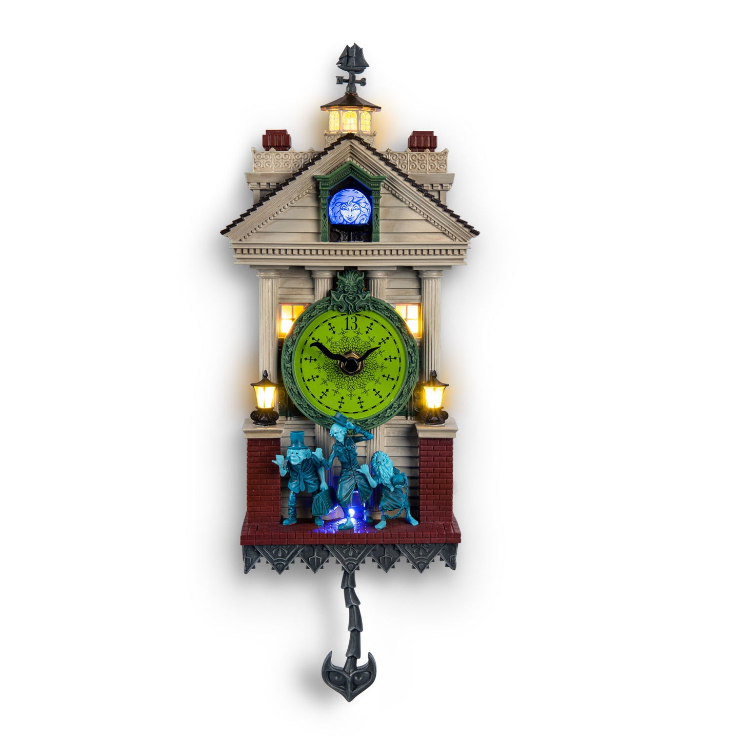 Disney Haunted Mansion Cuckoo Clock Bradford Exchange