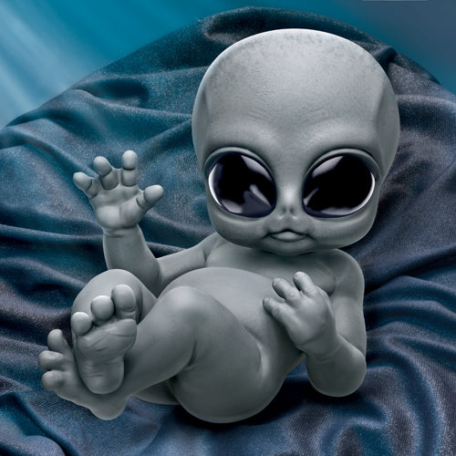 SALE Greyson Alien Ashton Drake Doll - 20 inches Tall