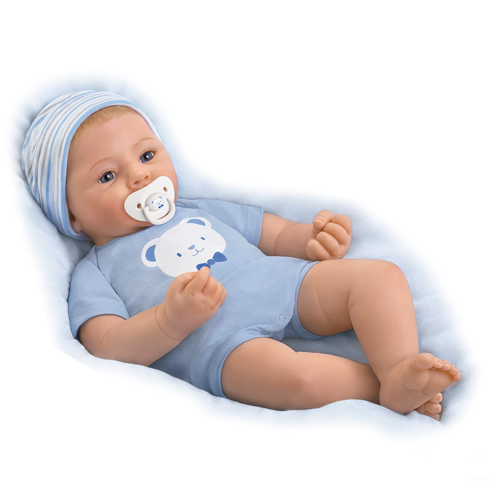 Little Buddy Boy Doll Ashton Drake Bradford Exchange