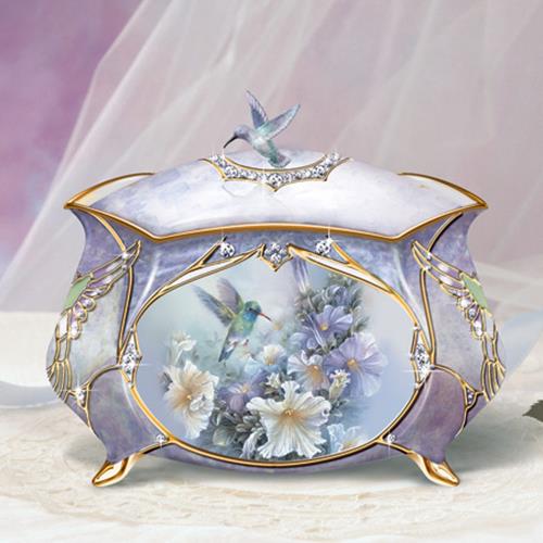 Precious Treasures Lena Liu Music / Trinket Box Bradford Exchange