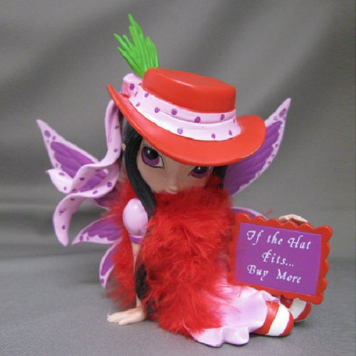 If The Hat Fits Figurine Fabulous Hatterific Fairy Jasmine Becket Griffith