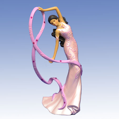 Keith Mallet Souls Awakening BCA Breast Cancer Figurine Bradford