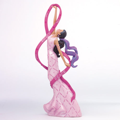 Keith Mallet Love' s Everlasting BCA Breast Cancer Figurine Bradford