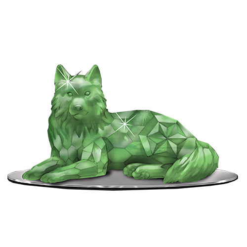 Guardian of the Jadeite Wolf Acrylic Figurine