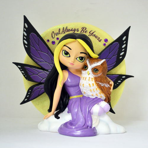 Owl Always Be Yours Fairy on Moon Jasmine Becket Griffith