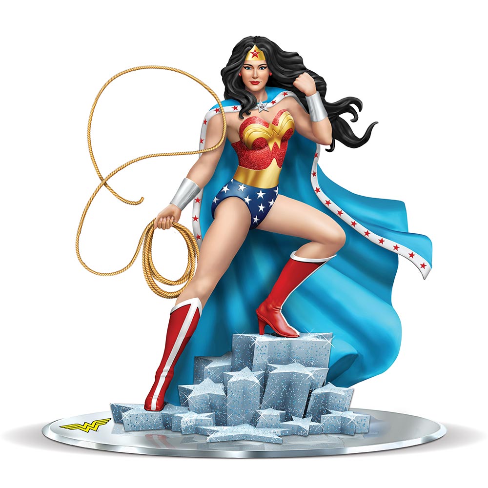 Wonder Woman Super Hero Figurine Legends Sculpture DC Bradford Exchange