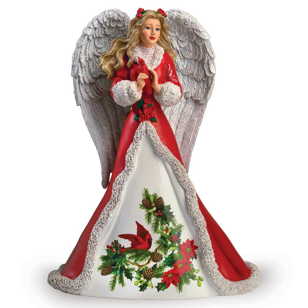Peaceful Prayer Christmas Angel Bradford Exchange