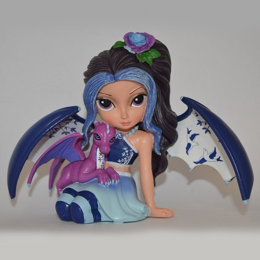 Love Harmony Fairy Dragonling Blue Willow Collection Jasmine Becket Griffith