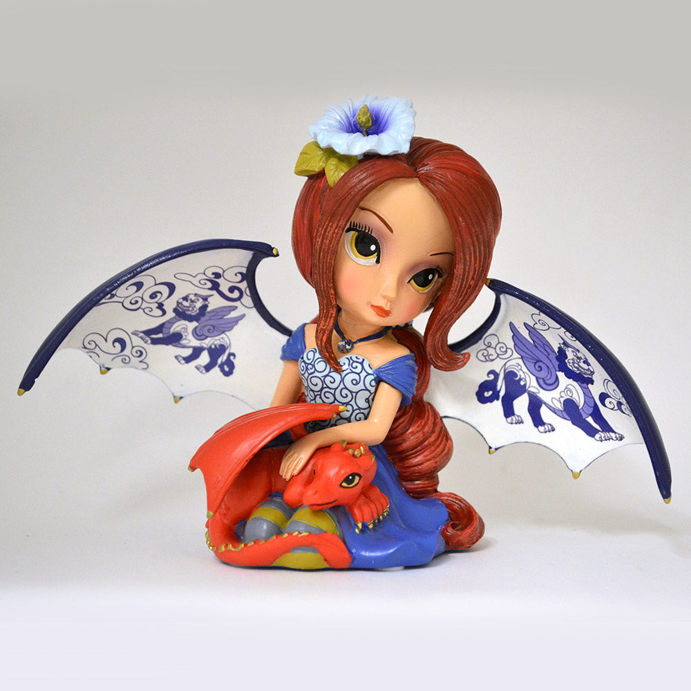 Courageous Spirit Fairy Dragon Dragonling Blue Willow Jasmine Becket Griffith