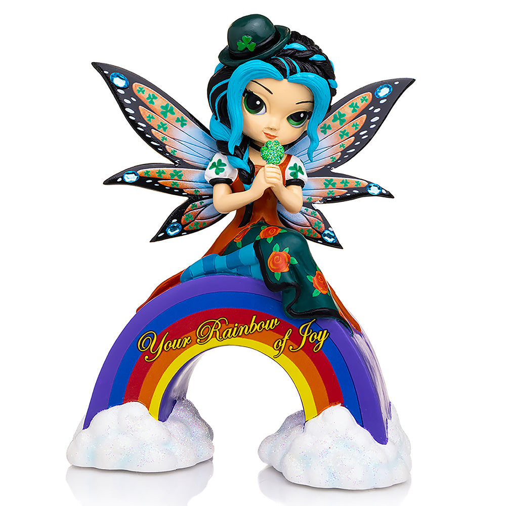 Your Rainbow of Joy Fairy Jasmine Becket Griffith Fairy Lucky Irish Collection