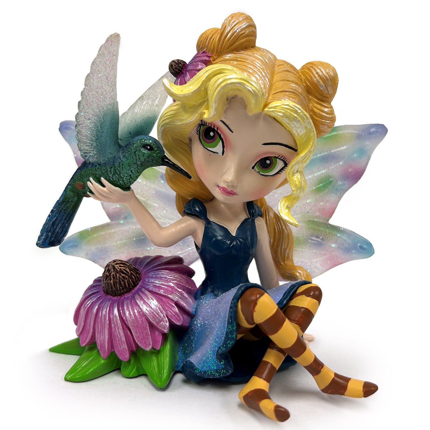 Brilliant Invigorating Fairy Figurine Hummingbird Jasmine Becket Griffith