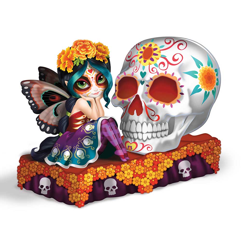 Everlasting Devotion Float Sugar Skull Fairy Jasmine Becket-Griffith