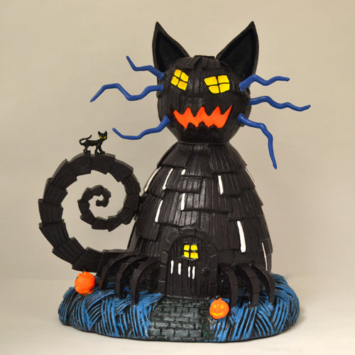 Disney Cat House Nightmare Before Christmas Black Light Village Bradford