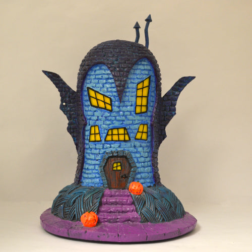 Disney Vampire House Nightmare Before Christmas Black Light Village