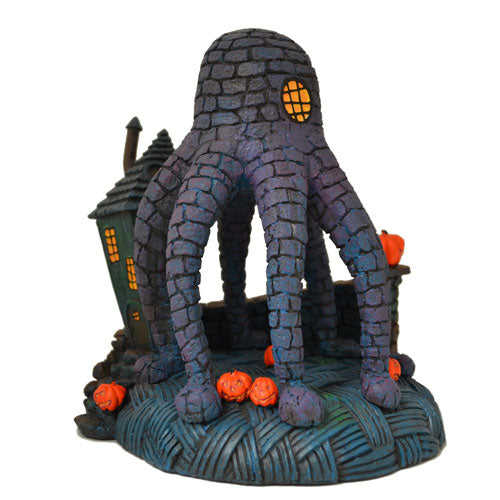 Disney Octopus House Nightmare Before Christmas Black Light Village