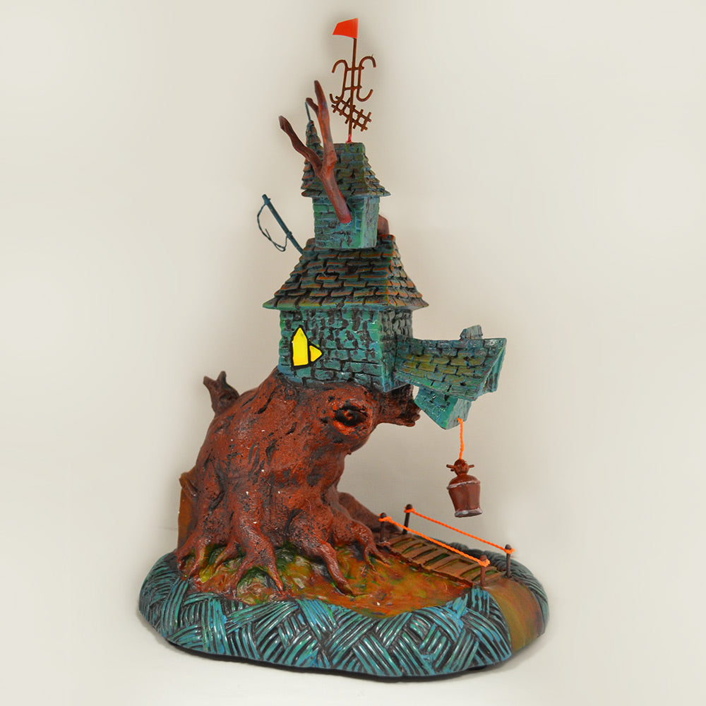 Disney Tree House Nightmare Before Christmas Black Light Village Bradford