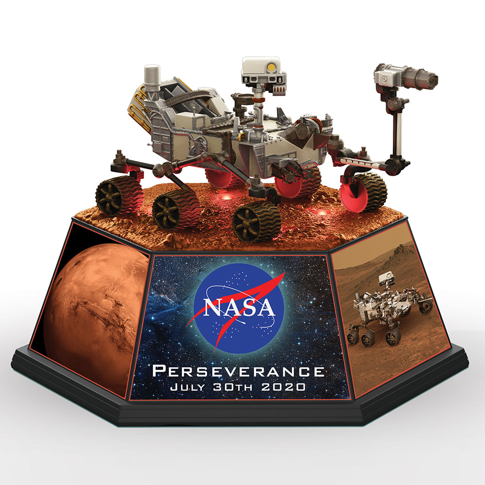 NASA PERSEVERANCE SCULPTURE Figurine Space Bradford Exchange