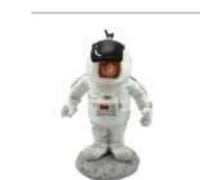Grumpy Jon Astronaut Figurine - 16-446