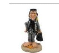 Scuba Diver Figurine - 16-447