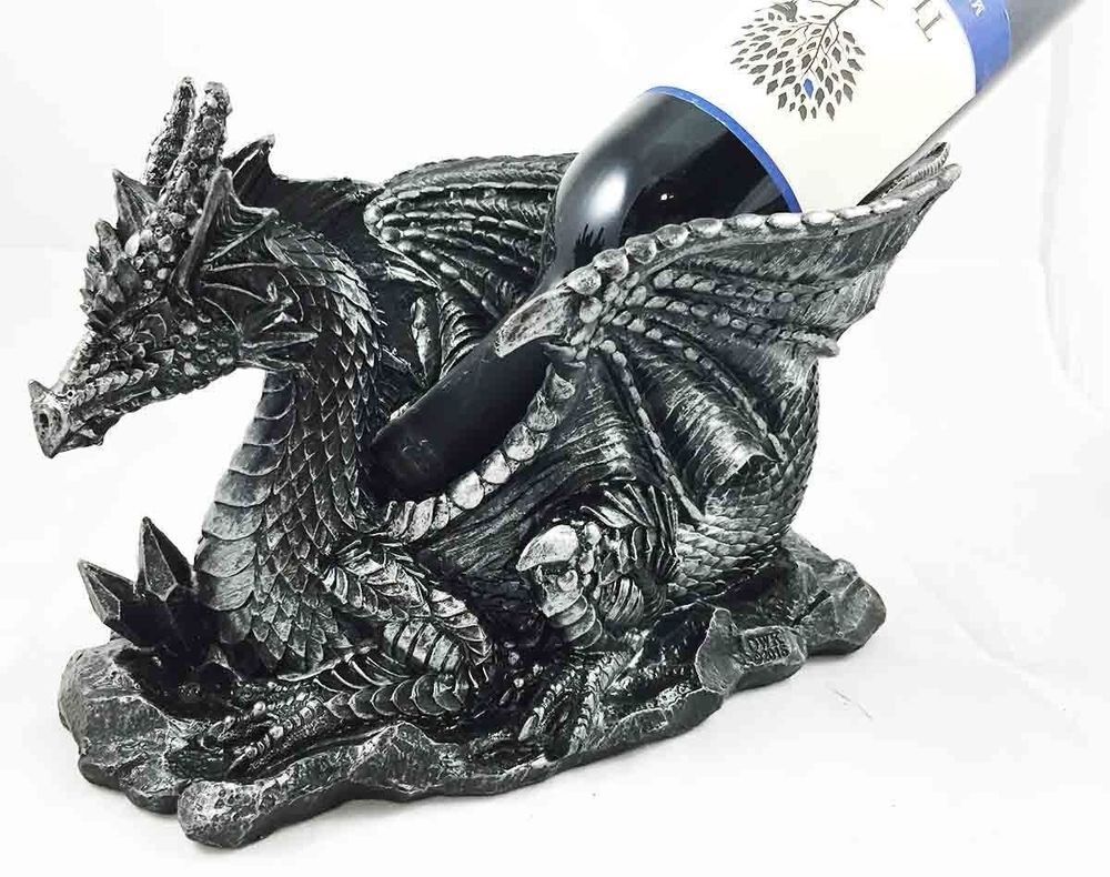 Dragon Wine Bottle Holder Resin