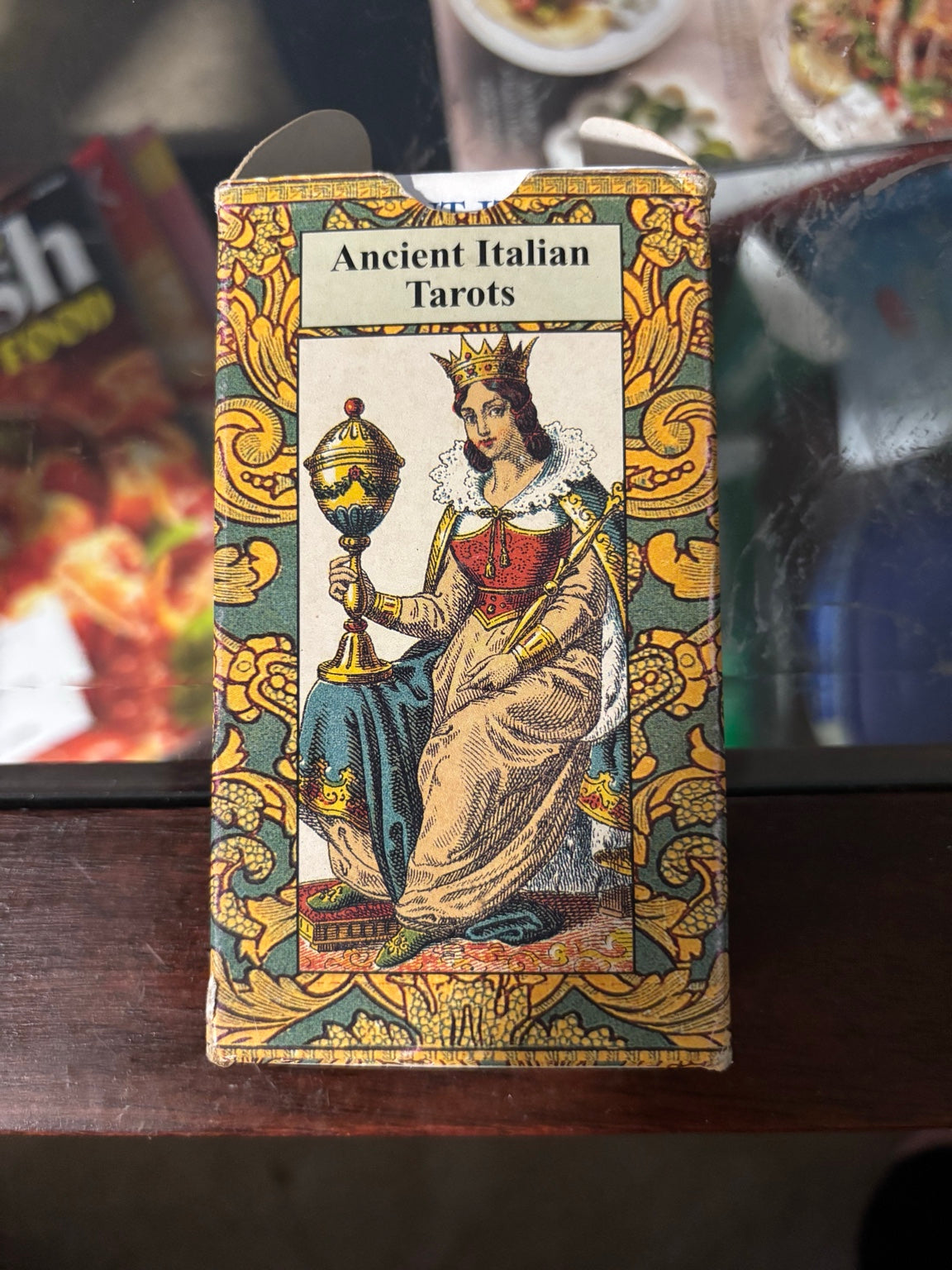 Vintage Ancient Italian Tarots Card Deck – Used Tarot Cards with Original Box