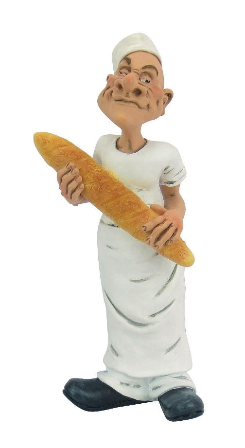 Grumpy Jon Baker Figurine - Comical World Collectible - 16-515