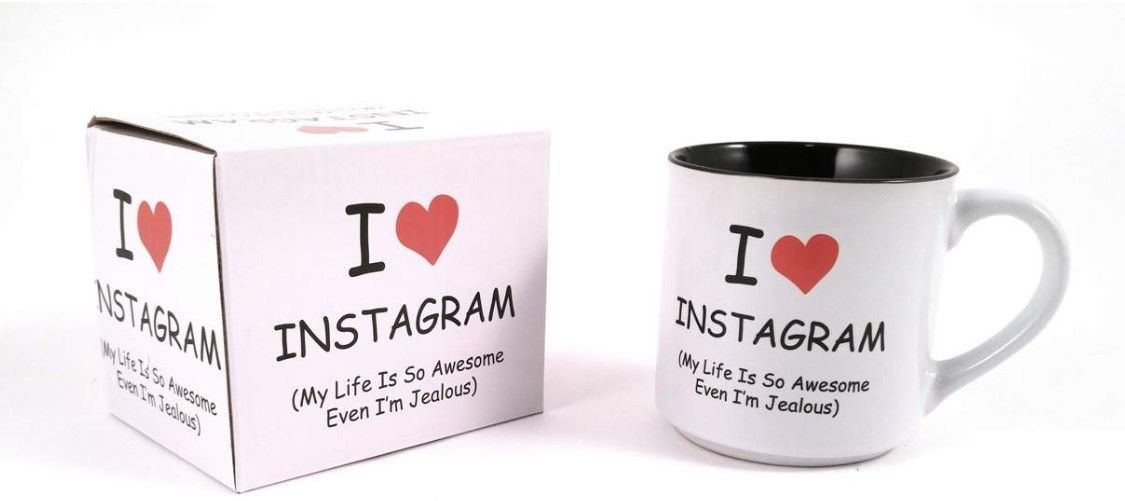 I Love Instagram Ceramic Mug - SP