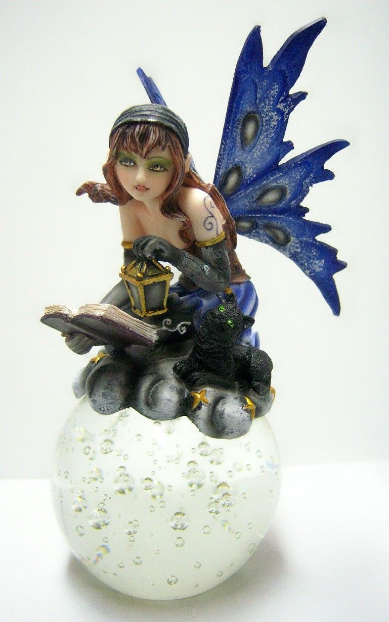 Kristin Fairy Bubble Rider Divinity Fairies Figurine - ZEM WE SHIP WORLDWIDE